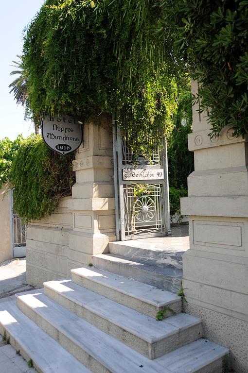Pyrgos Of Mytilene Hotel Bagian luar foto