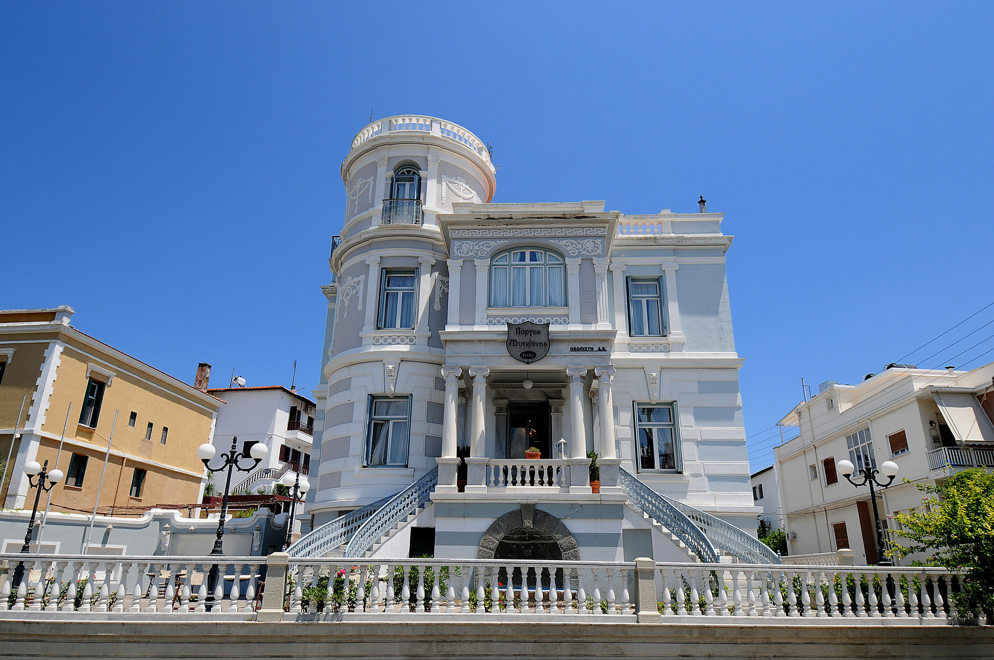 Pyrgos Of Mytilene Hotel Bagian luar foto